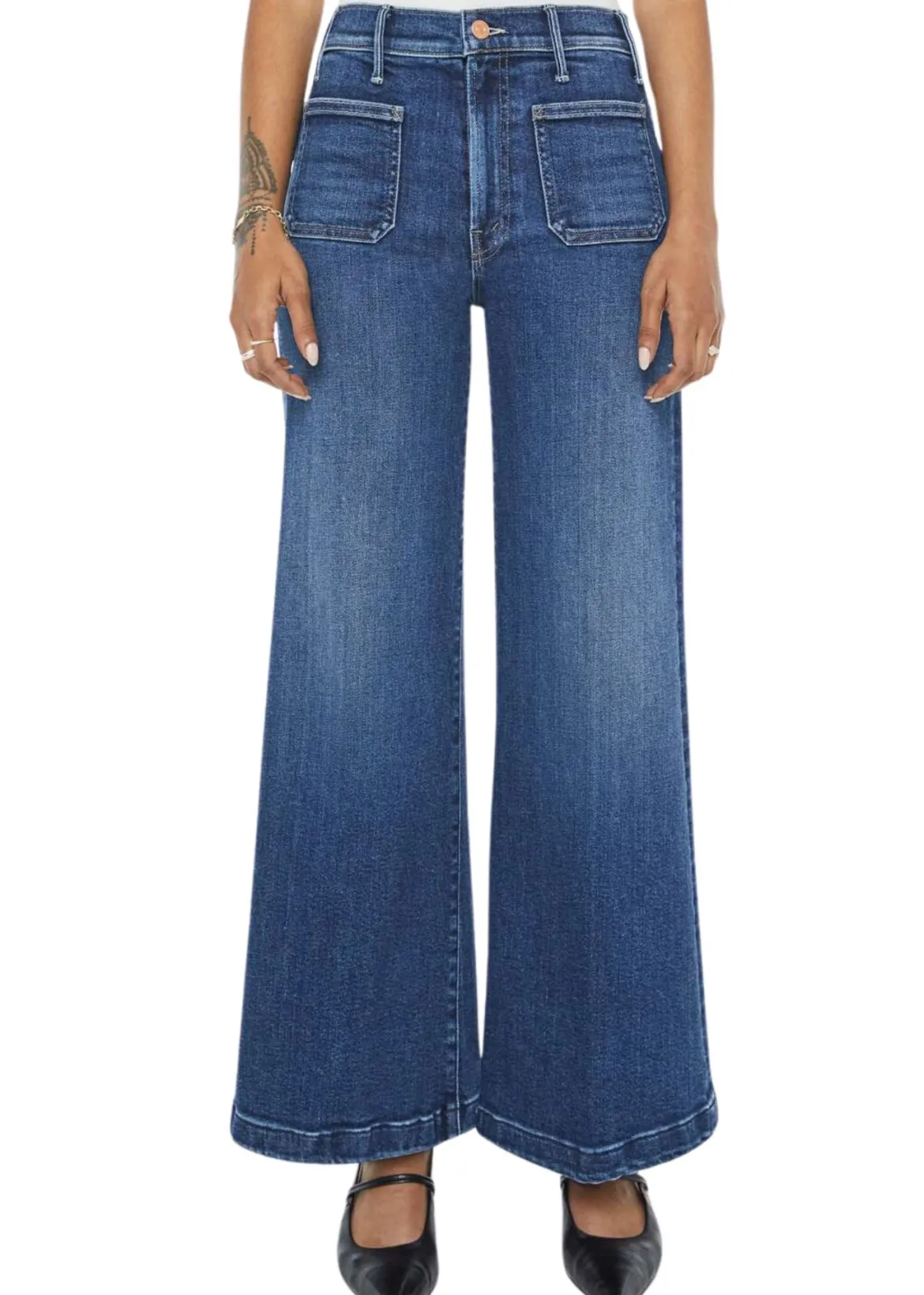 PETITES The Lil' Hustler Roller Patch Skimp Jeans