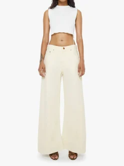 PETITES The Lil' Lemon Twist Sneak Jeans