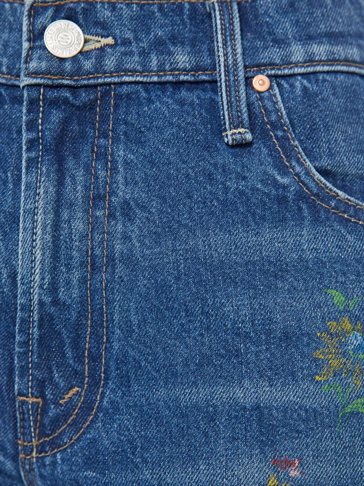 PETITES The Lil' Rerun Zip Sneak Jeans