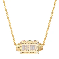 Rise And Shine Spinner Necklace