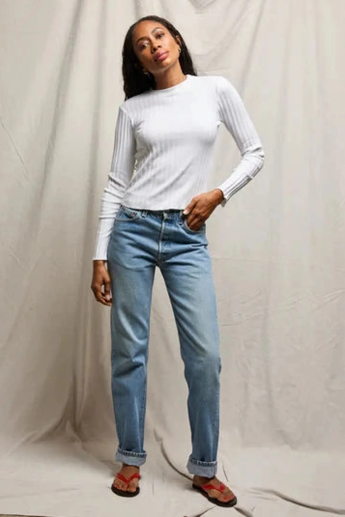 Rowe Crewneck Long Sleeve Tee