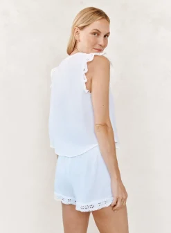 Ruffle Sleeve Top