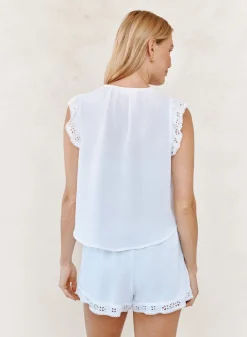 Ruffle Sleeve Top