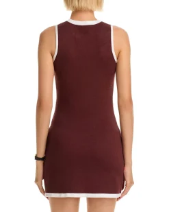Ruthie Knit Shift Mini Dress