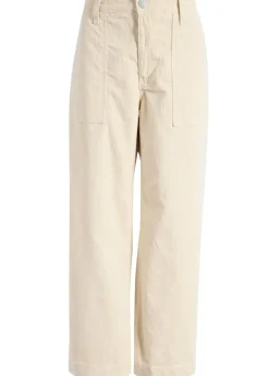 Saige Wide Leg Crop Corduroy Jeans