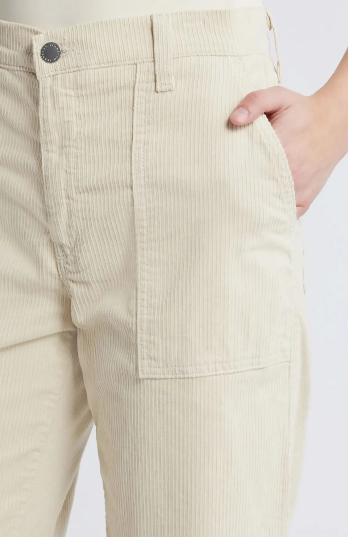 Saige Wide Leg Crop Corduroy Jeans