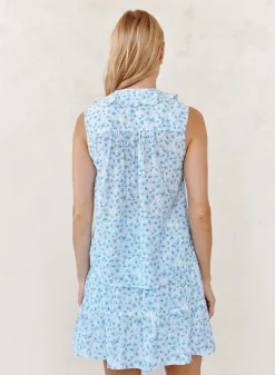 Sleeveless Ruffle Top