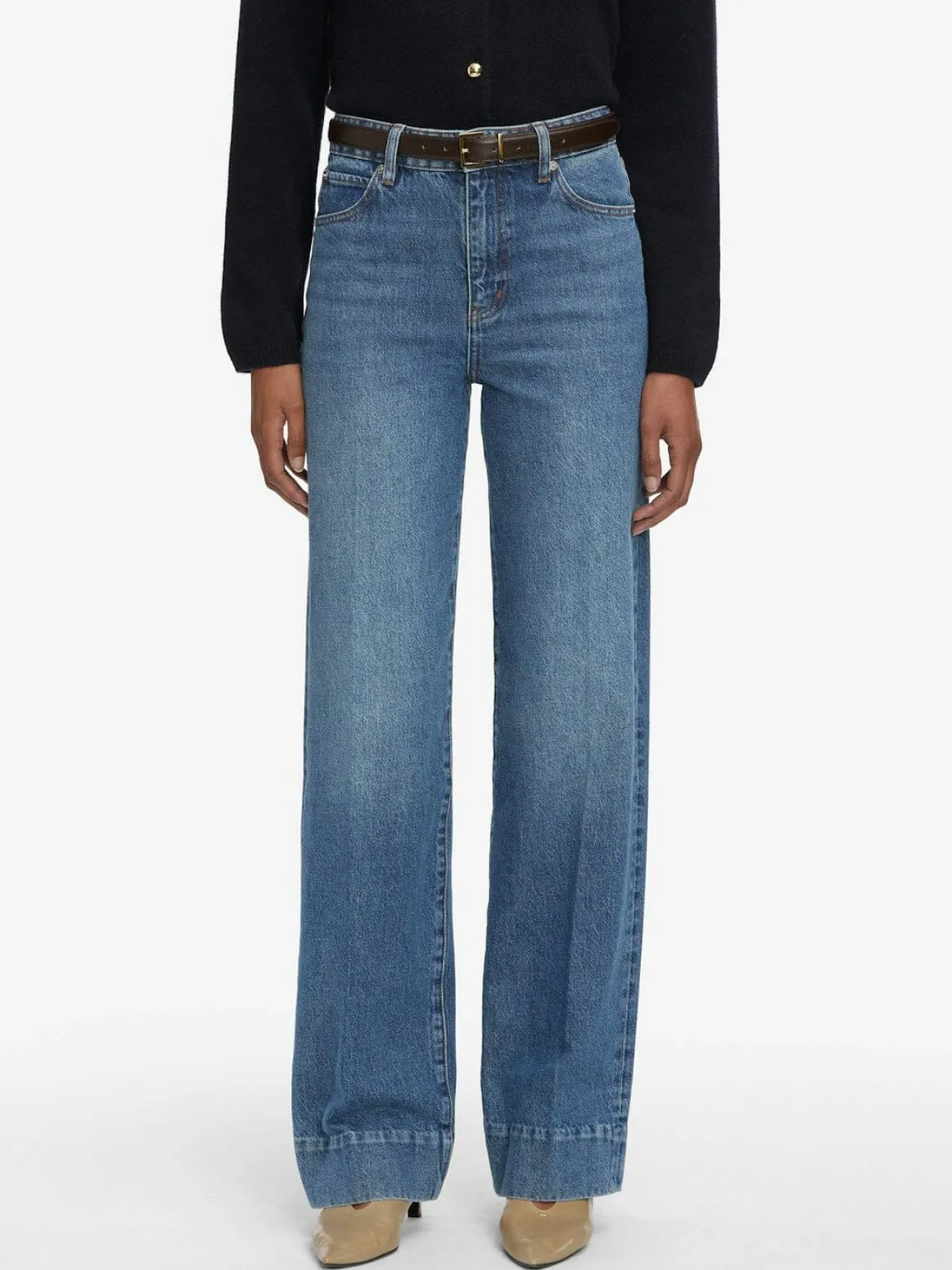Streamline Jeans in Swan