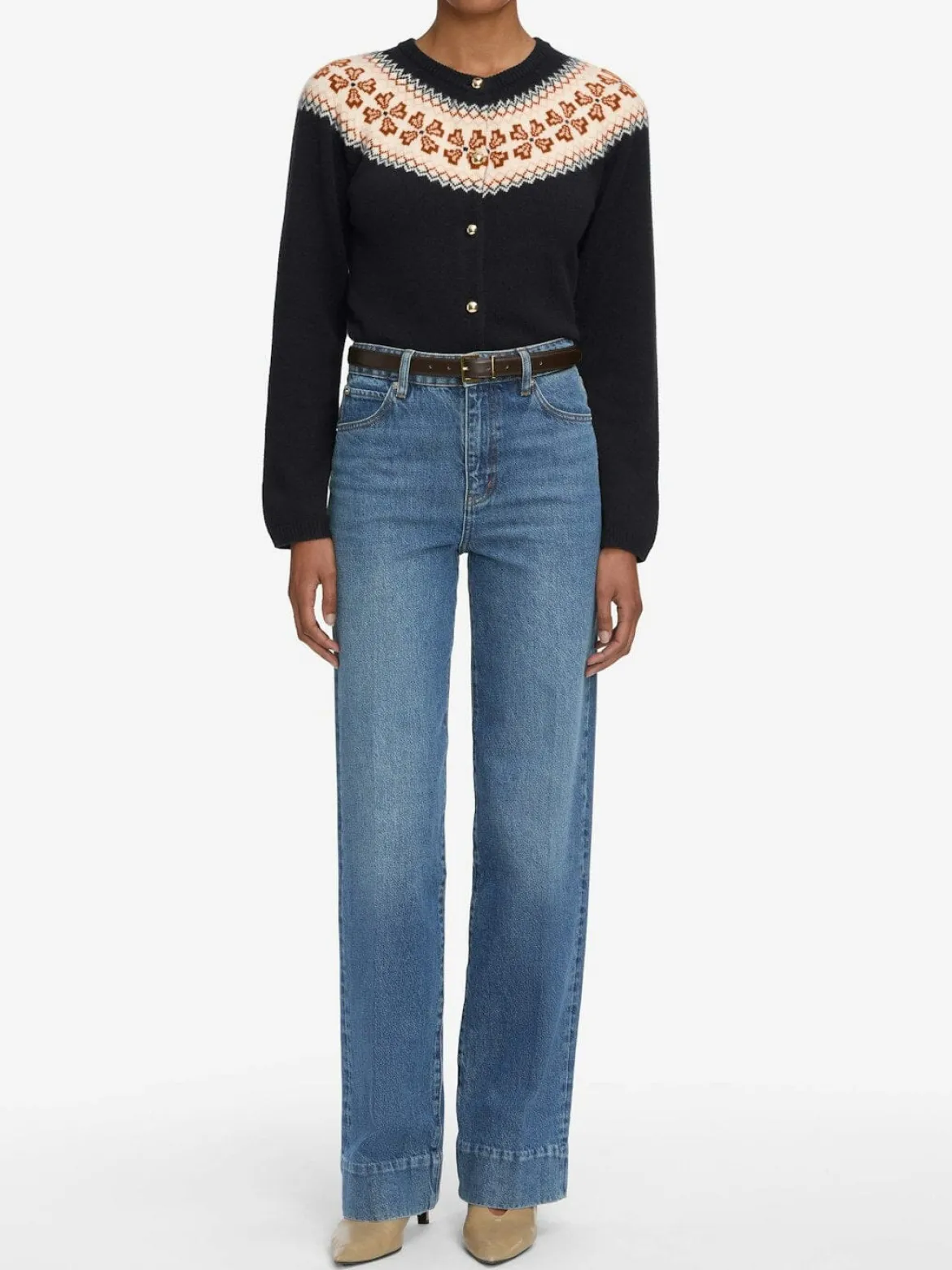 Streamline Jeans in Swan