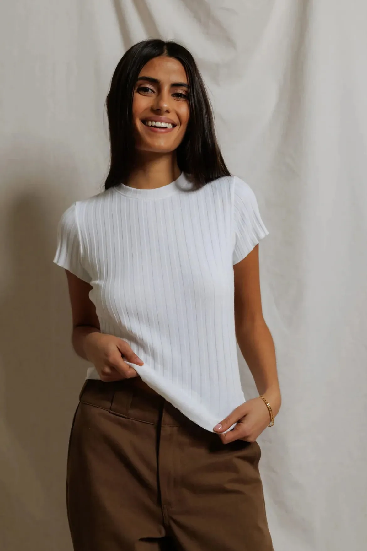 Suri Cap Sleeve Tee