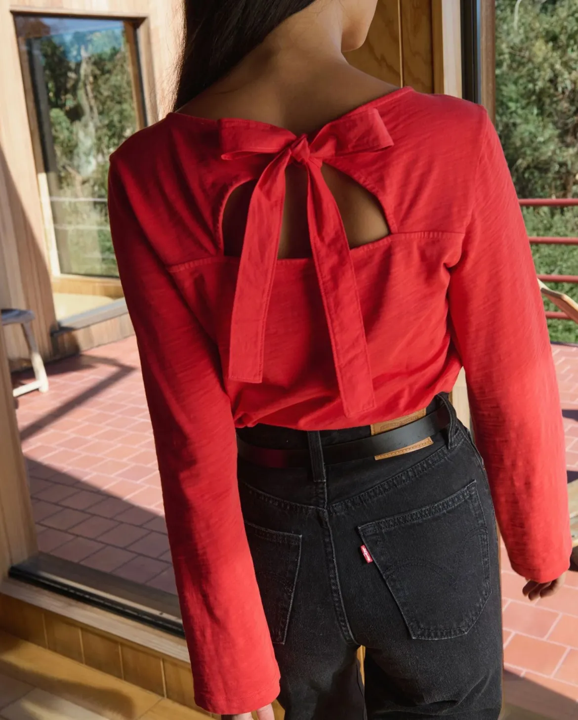Tavin Tie Back Top