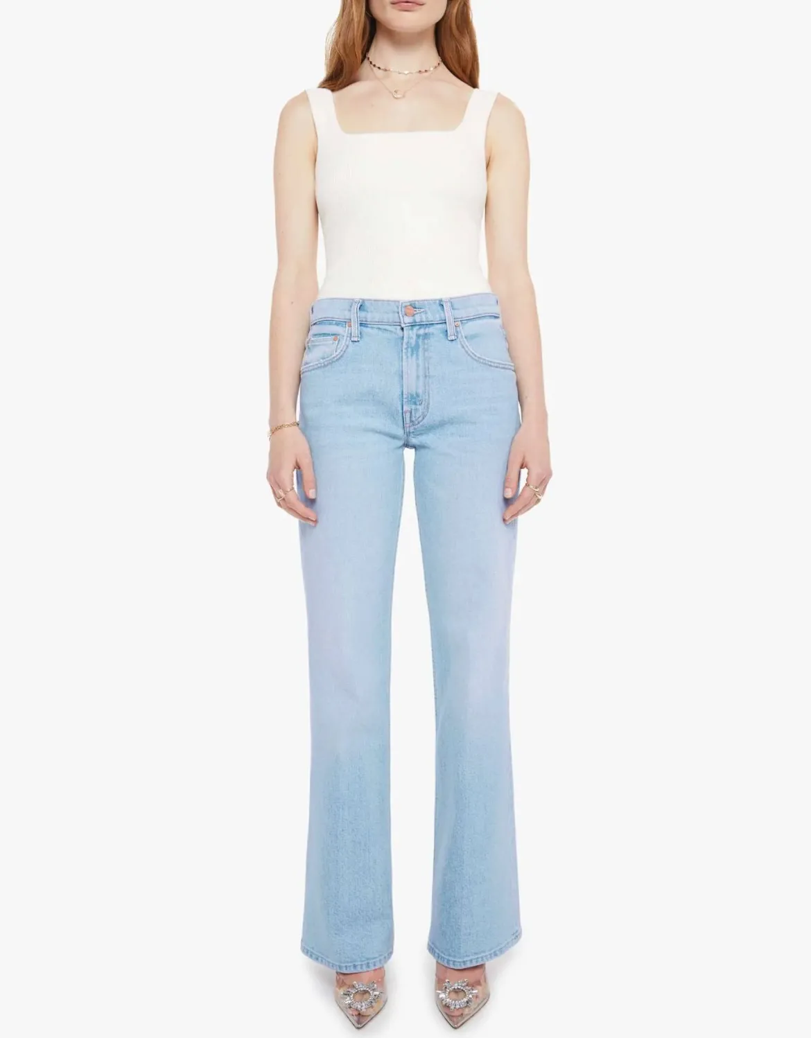 The Bookie Sneak Jeans in Cool as a Cat