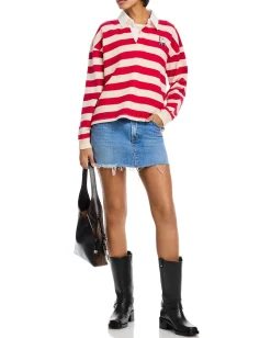 The Ditcher Mini Fray Skirt