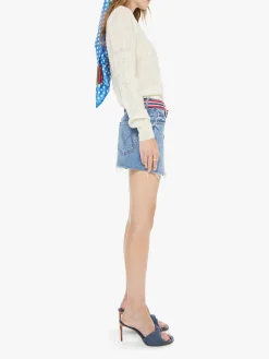 The Ditcher Mini Fray Skirt