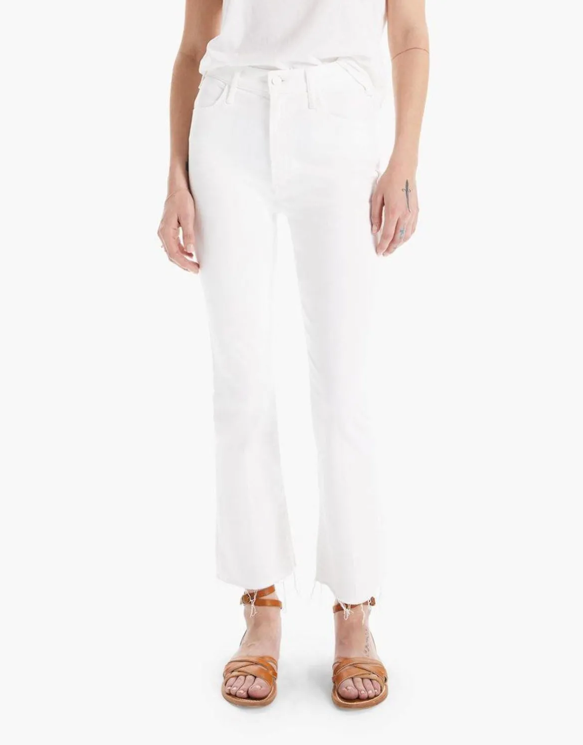 The Hustler Ankle Fray Jeans