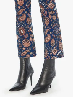 The Hustler Flood Jeans in Henna Happiness