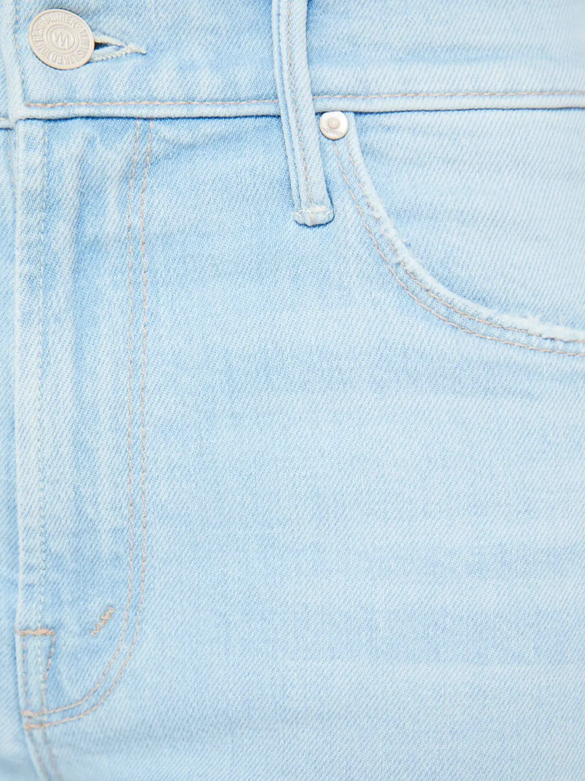 The Mid Rise Dazzler Crop Fray Jeans