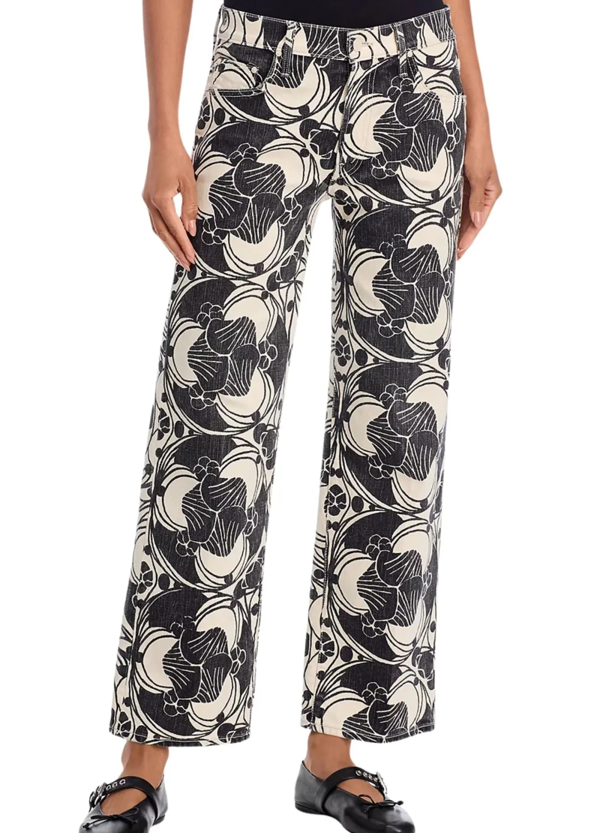 The Mid Rise Rambler Zip Ankle Jeans