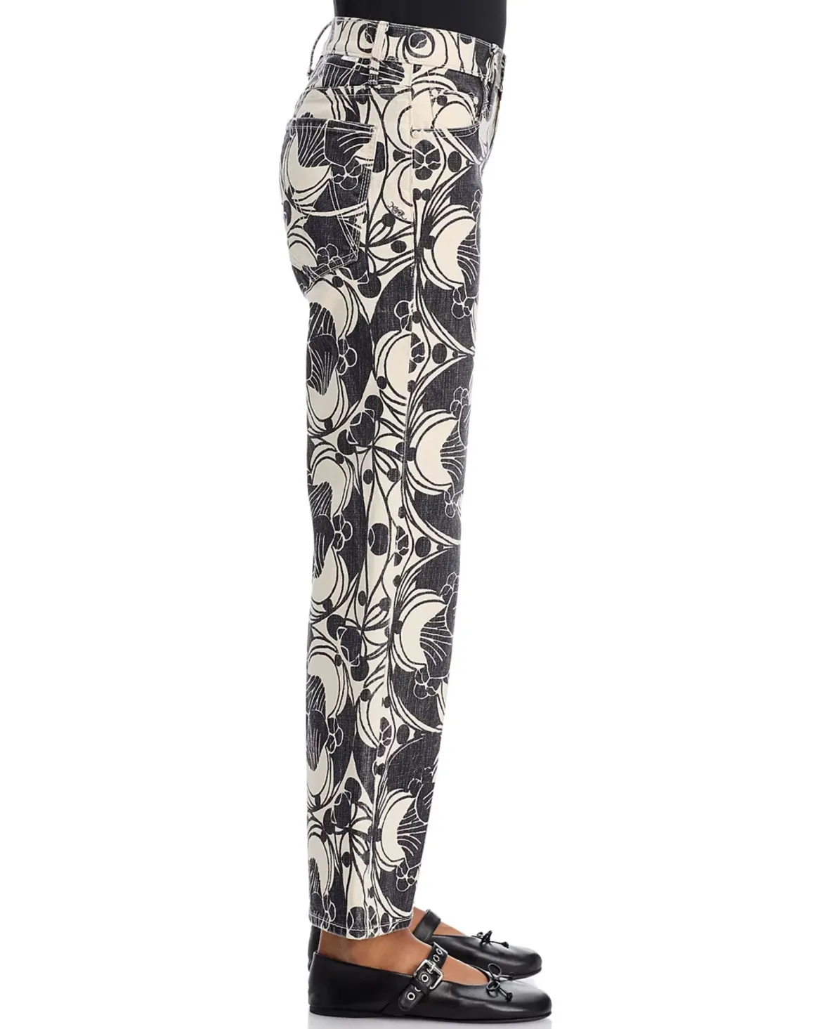 The Mid Rise Rambler Zip Ankle Jeans