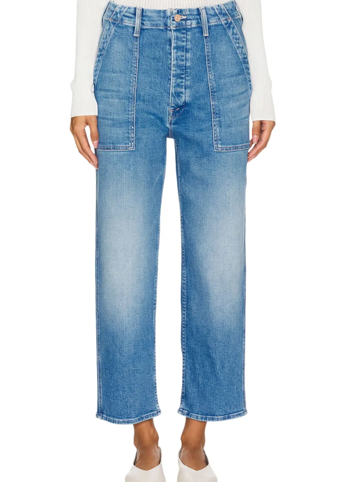 The Patch Pocket Private Flood Jeans