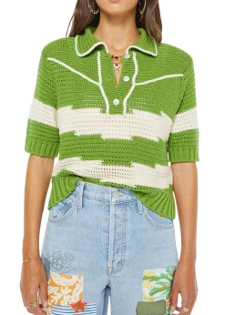 The Short Sleeve Raquette Top
