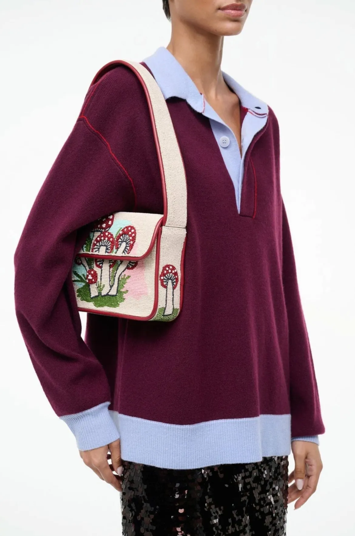 Tommy Beaded Bag