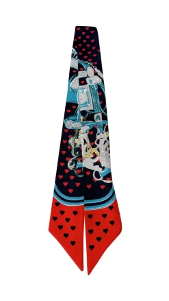 Twilly Scarf Hearts