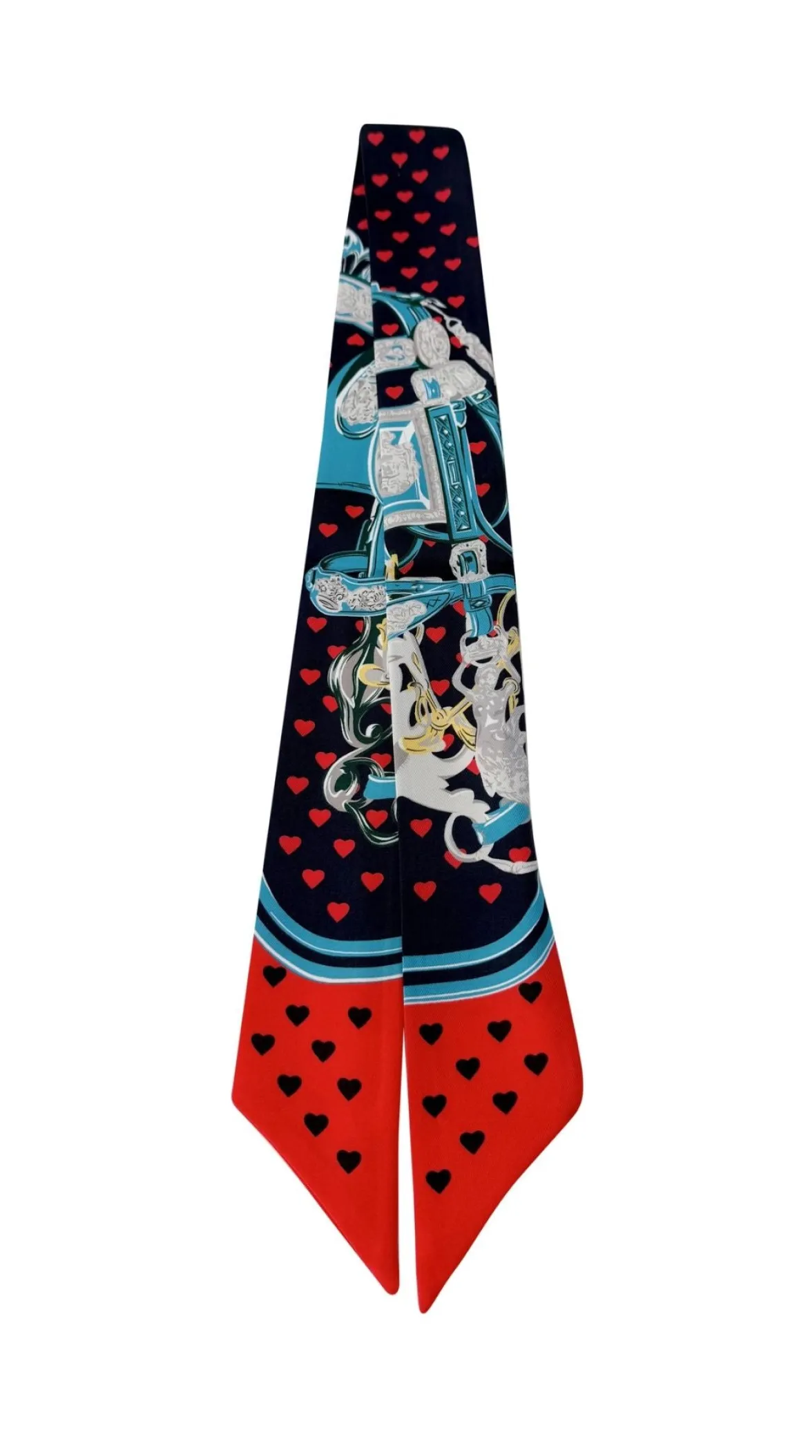 Twilly Scarf Hearts