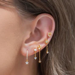 Twinkle Opal Earring Set